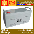 Top quality vrla 12v 100ah battery manufacturer industrial